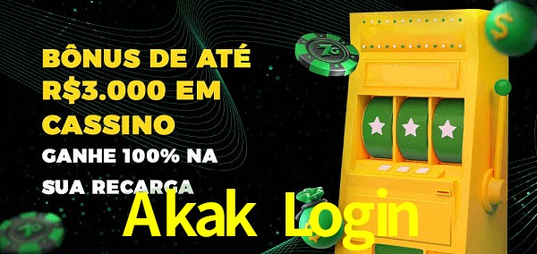 Akak Login melhor bônus de depósito