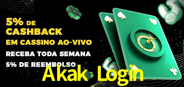 Promoções do cassino ao Vivo Akak Login